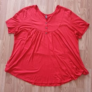 Allegrace Red Women's Top